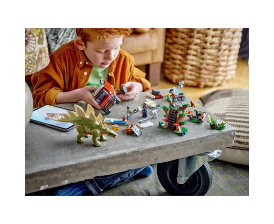 Конструктор LEGO Jurassic World Місії динозаврів: Знахідка стегозавра (76965), зображення 8 Конструктор LEGO Jurassic World Місії динозаврів: Знахідка стегозавра (76965), зображення 8
