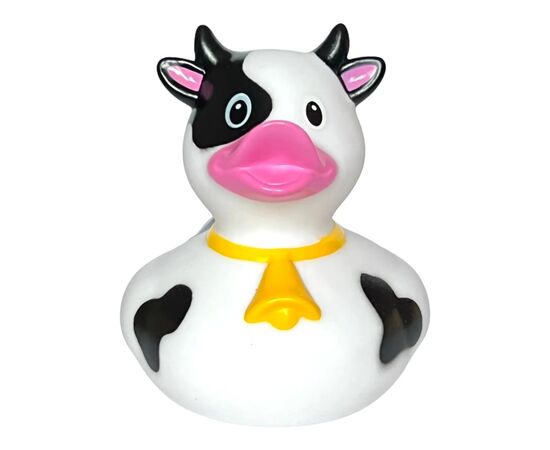 Игрушка для ванной Funny Ducks Утка Коровка (1832), изображение 2 Игрушка для ванной Funny Ducks Утка Коровка (1832), изображение 2