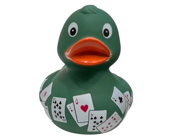 Игрушка для ванной Funny Ducks Утка Покер (1318), изображение 2 Игрушка для ванной Funny Ducks Утка Покер (1318), изображение 2
