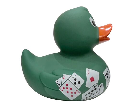 Игрушка для ванной Funny Ducks Утка Покер (1318), изображение 4 Игрушка для ванной Funny Ducks Утка Покер (1318), изображение 4