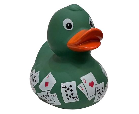 Игрушка для ванной Funny Ducks Утка Покер (1318), изображение 5 Игрушка для ванной Funny Ducks Утка Покер (1318), изображение 5