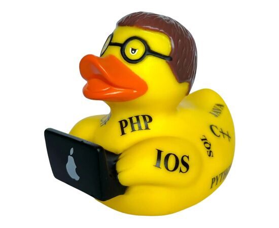 Игрушка для ванной Funny Ducks Утка Программист (1333)