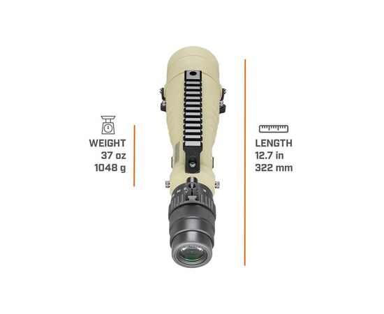 Подзорная труба Bushnell Elite Tactical 8-40х60 FDE. Сітка Tremor4. Picatinny (ET884060T), изображение 5 Подзорная труба Bushnell Elite Tactical 8-40х60 FDE. Сітка Tremor4. Picatinny (ET884060T), изображение 5