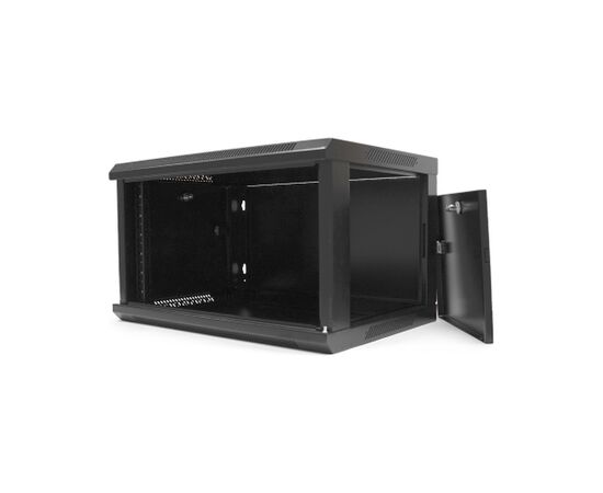 Шкаф настенный Merlion 4U 19" 600*450*279 (Ш*Г*В)мм, black (MI3-6304 / 36526), изображение 3 Шкаф настенный Merlion 4U 19" 600*450*279 (Ш*Г*В)мм, black (MI3-6304 / 36526), изображение 3