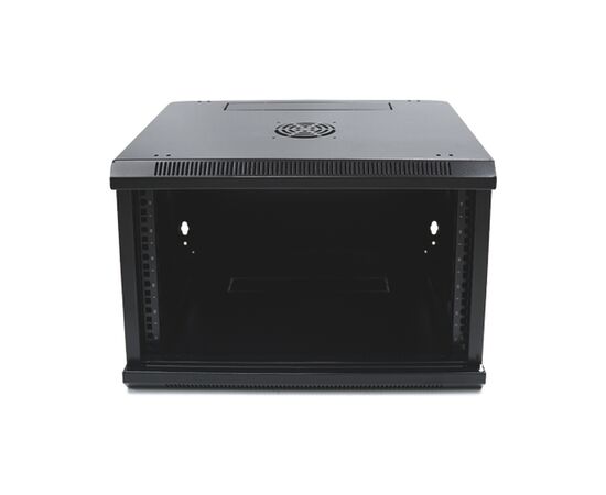 Шкаф настенный Merlion 6U 19" 600*350*367 (Ш*Г*В)мм, black (MI3-6306 / 36527), изображение 2 Шкаф настенный Merlion 6U 19" 600*350*367 (Ш*Г*В)мм, black (MI3-6306 / 36527), изображение 2