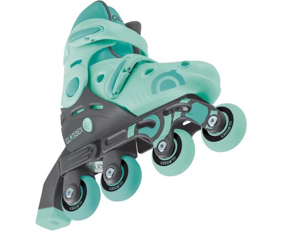 Роликовые коньки Globber 2в1 м'ятно-зелені р.30-33, до 60кг, 5+ (783-206), изображение 7 Роликовые коньки Globber 2в1 м'ятно-зелені р.30-33, до 60кг, 5+ (783-206), изображение 7
