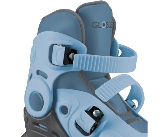 Роликовые коньки Globber 2в1 сіро-сині р.26-29, до 20кг, 3+ (780-200), изображение 11 Роликовые коньки Globber 2в1 сіро-сині р.26-29, до 20кг, 3+ (780-200), изображение 11