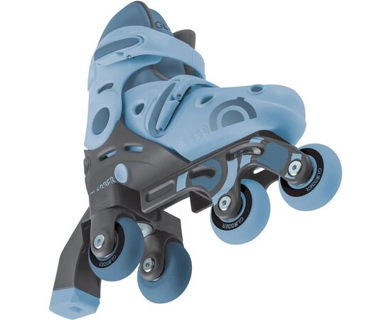 Роликовые коньки Globber 2в1 сіро-сині р.26-29, до 20кг, 3+ (780-200), изображение 7 Роликовые коньки Globber 2в1 сіро-сині р.26-29, до 20кг, 3+ (780-200), изображение 7