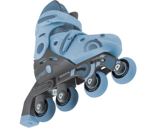 Роликовые коньки Globber 2в1 сіро-сині р.30-33, до 60кг, 5+ (783-200), изображение 9 Роликовые коньки Globber 2в1 сіро-сині р.30-33, до 60кг, 5+ (783-200), изображение 9