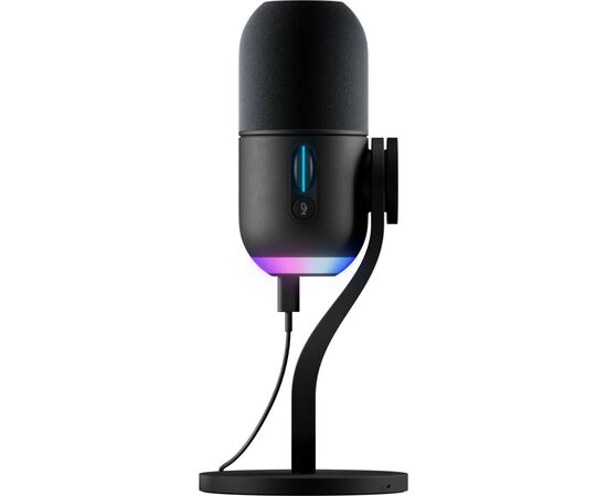 Микрофон Logitech Yeti GX Dynamic RGB Gaming Mic with Lightsync Black (988-000569), изображение 5 Микрофон Logitech Yeti GX Dynamic RGB Gaming Mic with Lightsync Black (988-000569), изображение 5