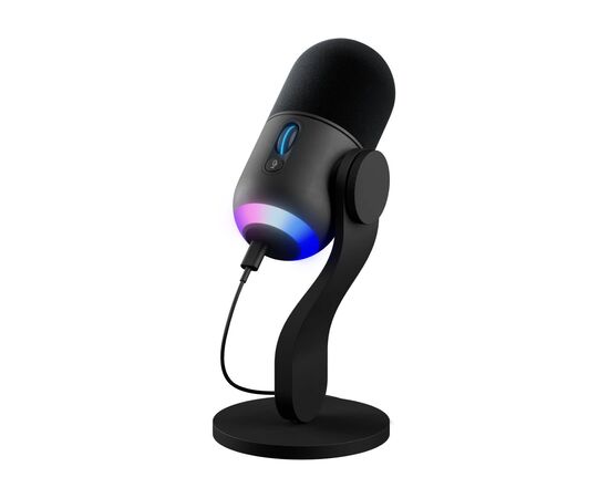 Микрофон Logitech Yeti GX Dynamic RGB Gaming Mic with Lightsync Black (988-000569), изображение 6 Микрофон Logitech Yeti GX Dynamic RGB Gaming Mic with Lightsync Black (988-000569), изображение 6