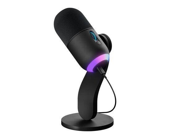 Микрофон Logitech Yeti GX Dynamic RGB Gaming Mic with Lightsync Black (988-000569), изображение 7 Микрофон Logitech Yeti GX Dynamic RGB Gaming Mic with Lightsync Black (988-000569), изображение 7