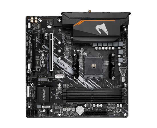 Материнская плата GIGABYTE B550M AORUS ELITE AX, изображение 3 Материнская плата GIGABYTE B550M AORUS ELITE AX, изображение 3