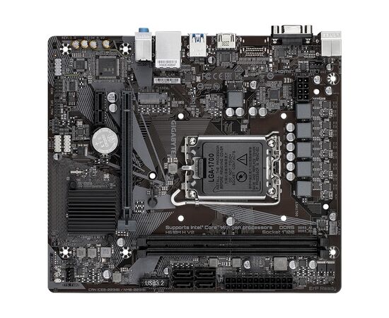 Материнская плата GIGABYTE H610M H V2, изображение 3 Материнская плата GIGABYTE H610M H V2, изображение 3