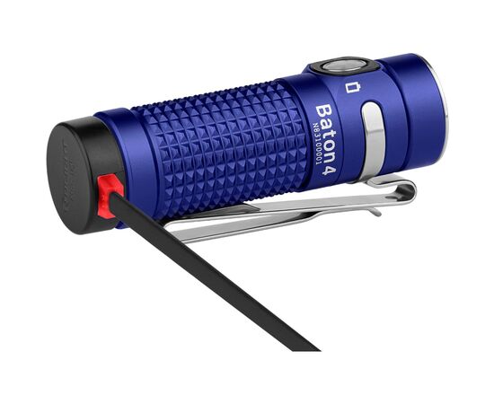 Фонарь Olight Baton 4 Regal Blue, изображение 5 Фонарь Olight Baton 4 Regal Blue, изображение 5