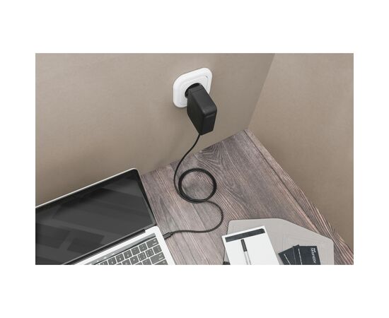 Блок питания к ноутбуку Digitus 100W USB-C GaN (DA-10072), изображение 4 Блок питания к ноутбуку Digitus 100W USB-C GaN (DA-10072), изображение 4