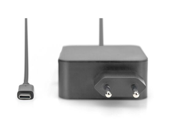 Блок питания к ноутбуку Digitus 65W USB-C (DA-10071), изображение 2 Блок питания к ноутбуку Digitus 65W USB-C (DA-10071), изображение 2