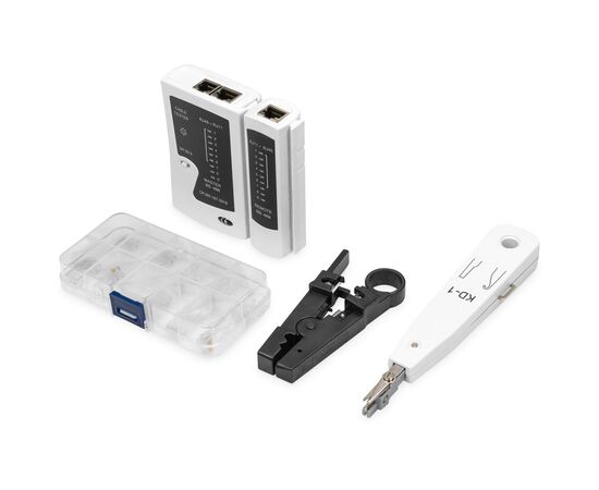 Набір інструментів для мережі Digitus Network Tool Set Plus (DN-94027), зображення 2 Набір інструментів для мережі Digitus Network Tool Set Plus (DN-94027), зображення 2