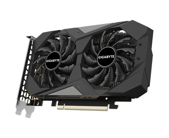 Видеокарта GIGABYTE GeForce RTX3050 6Gb WINDFORCE OC (GV-N3050WF2OC-6GD), изображение 2 Видеокарта GIGABYTE GeForce RTX3050 6Gb WINDFORCE OC (GV-N3050WF2OC-6GD), изображение 2