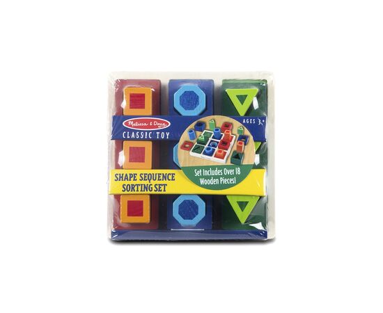 Развивающая игрушка Melissa&Doug Деревянный сортер Формы (MD10582), изображение 5 Развивающая игрушка Melissa&Doug Деревянный сортер Формы (MD10582), изображение 5