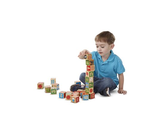 Кубики Melissa&Doug Цифры/Буквы (MD2253), изображение 3 Кубики Melissa&Doug Цифры/Буквы (MD2253), изображение 3