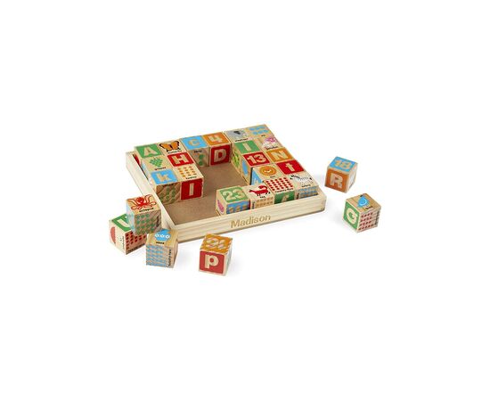 Кубики Melissa&Doug Цифры/Буквы (MD2253), изображение 4 Кубики Melissa&Doug Цифры/Буквы (MD2253), изображение 4