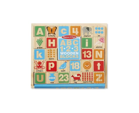 Кубики Melissa&Doug Цифри / Букви (MD2253)