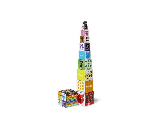 Кубики Melissa&Doug Числа, формы и цвета (MD9042)
