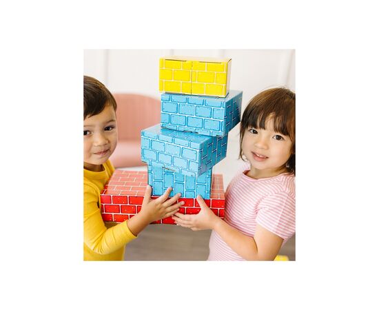 Кубики Melissa&Doug Набор картонных блоков, 24 штуки (MD2783), изображение 10 Кубики Melissa&Doug Набор картонных блоков, 24 штуки (MD2783), изображение 10