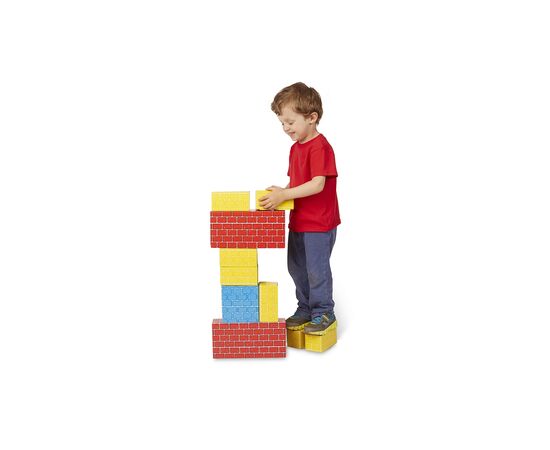 Кубики Melissa&Doug Набор картонных блоков, 24 штуки (MD2783), изображение 7 Кубики Melissa&Doug Набор картонных блоков, 24 штуки (MD2783), изображение 7
