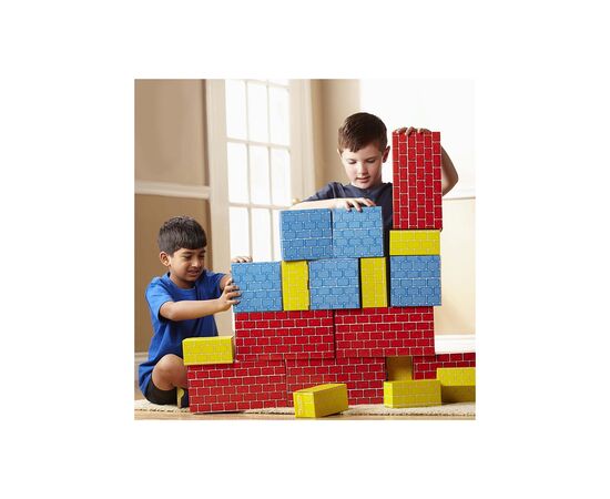 Кубики Melissa&Doug Набор картонных блоков, 24 штуки (MD2783), изображение 8 Кубики Melissa&Doug Набор картонных блоков, 24 штуки (MD2783), изображение 8