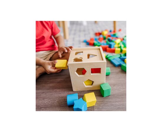 Развивающая игрушка Melissa&Doug МЕГА-набор Кубики/Сортер/Стучалка (MD93685), изображение 3 Развивающая игрушка Melissa&Doug МЕГА-набор Кубики/Сортер/Стучалка (MD93685), изображение 3