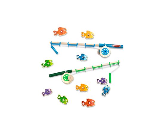 Игровой набор Melissa&Doug магнитный Большая рыбалка (MD15149), изображение 4 Игровой набор Melissa&Doug магнитный Большая рыбалка (MD15149), изображение 4