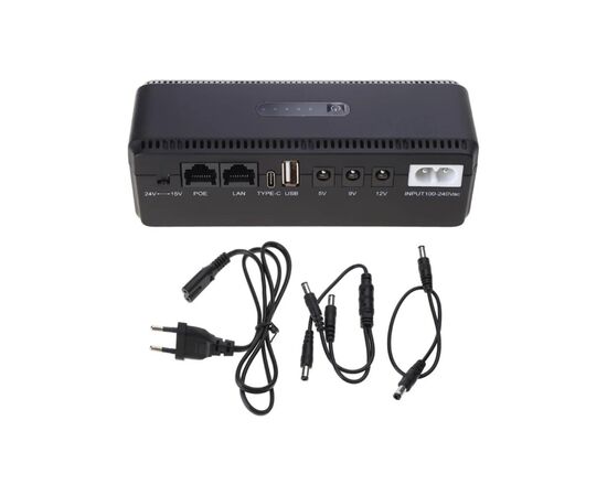 Источник бесперебойного питания Yepo Smart DC-UPS 10400mAh (6980228112485), изображение 2 Источник бесперебойного питания Yepo Smart DC-UPS 10400mAh (6980228112485), изображение 2