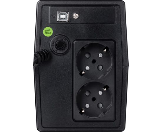 Источник бесперебойного питания Prologix 800 480W USB (PLPU800VA2LED), изображение 4 Источник бесперебойного питания Prologix 800 480W USB (PLPU800VA2LED), изображение 4