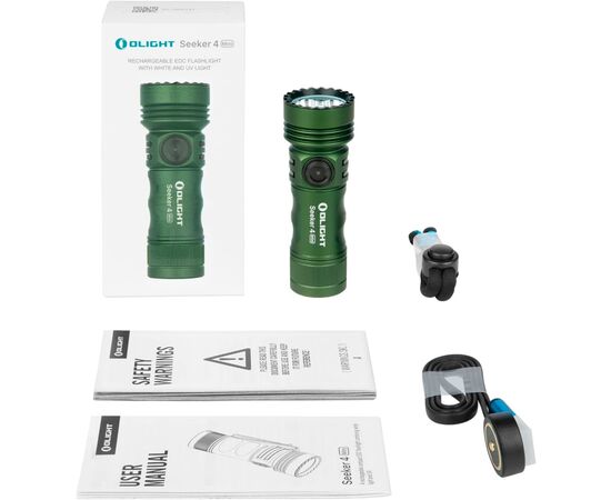 Фонарь Olight Seeker 4 Mini OD Green (seeker 4 mini OD), изображение 8 Фонарь Olight Seeker 4 Mini OD Green (seeker 4 mini OD), изображение 8