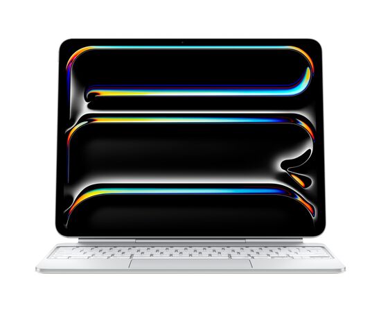 Чохол до планшета Apple Magic Keyboard for iPad Pro 13inch (M4) - Ukrainian - White,Model A2974 (MWR43UA/A), зображення 2 Чохол до планшета Apple Magic Keyboard for iPad Pro 13inch (M4) - Ukrainian - White,Model A2974 (MWR43UA/A), зображення 2