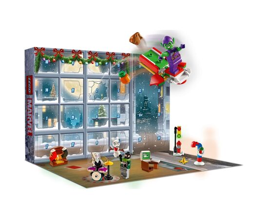 Конструктор LEGO Marvel Новорічний календар на 2024 рік Людина-Павук (76293), зображення 3