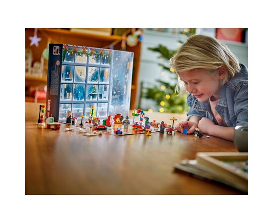 Конструктор LEGO Marvel Новорічний календар на 2024 рік Людина-Павук (76293), зображення 6