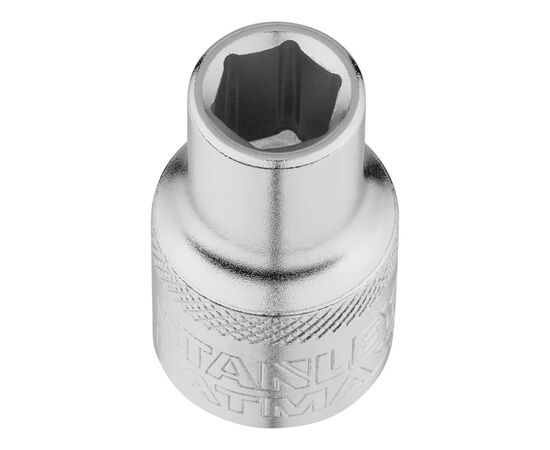 Головка торцевая Stanley 1/2", 10 мм, шестигранная (FMMT17229-0), изображение 2 Головка торцевая Stanley 1/2", 10 мм, шестигранная (FMMT17229-0), изображение 2