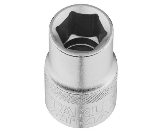 Головка торцевая Stanley 1/2", 13 мм, шестигранная (FMMT17232-0), изображение 2 Головка торцевая Stanley 1/2", 13 мм, шестигранная (FMMT17232-0), изображение 2