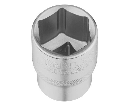 Головка торцевая Stanley 1/2", 22 мм, шестигранная (FMMT17241-0), изображение 2 Головка торцевая Stanley 1/2", 22 мм, шестигранная (FMMT17241-0), изображение 2