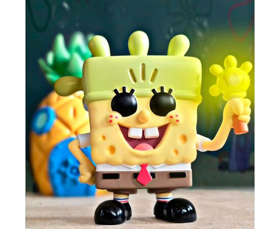 Фигурка Funko Pop Губка Боб с перчаткой-фонариком (75734), изображение 2 Фигурка Funko Pop Губка Боб с перчаткой-фонариком (75734), изображение 2