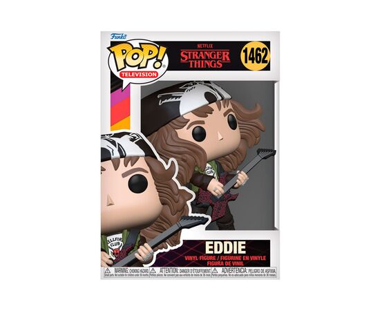 Фигурка Funko Pop Охотник Эдди с гитарой (72138), изображение 2 Фигурка Funko Pop Охотник Эдди с гитарой (72138), изображение 2