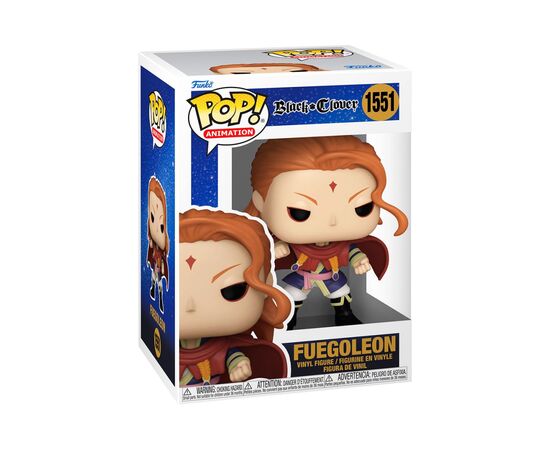 Фигурка Funko Pop серии Черный Клевер - Фуэголеон (72116F), изображение 4 Фигурка Funko Pop серии Черный Клевер - Фуэголеон (72116F), изображение 4