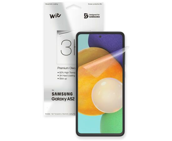 Плівка захисна Samsung 3H Galaxy A52 (A525) Transparent (GP-TFA526WSATW), зображення 2 Плівка захисна Samsung 3H Galaxy A52 (A525) Transparent (GP-TFA526WSATW), зображення 2