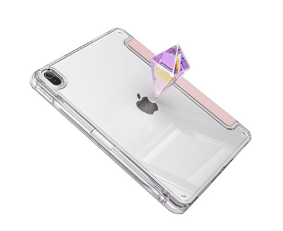 Чехол для планшета BeCover Ultra Slim Origami Transparent Apple Pencil Apple iPad Air (4/5) 2020/2022 10.9" Pink (711104), изображение 4 Чехол для планшета BeCover Ultra Slim Origami Transparent Apple Pencil Apple iPad Air (4/5) 2020/2022 10.9" Pink (711104), изображение 4
