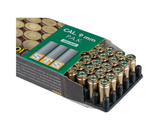 Холостые патроны STS 9 мм , 50 шт/уп (1867.00.05), изображение 2 Холостые патроны STS 9 мм , 50 шт/уп (1867.00.05), изображение 2