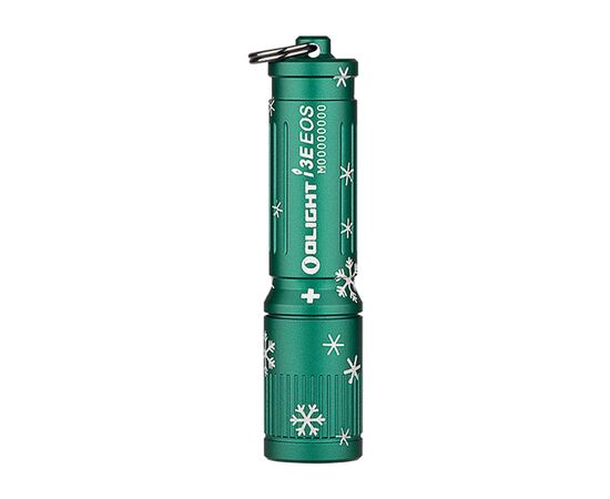 Фонарь Olight I3E EOS Snowflake green (I3E EOS SG), изображение 3 Фонарь Olight I3E EOS Snowflake green (I3E EOS SG), изображение 3