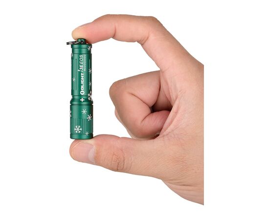 Фонарь Olight I3E EOS Snowflake green (I3E EOS SG), изображение 5 Фонарь Olight I3E EOS Snowflake green (I3E EOS SG), изображение 5